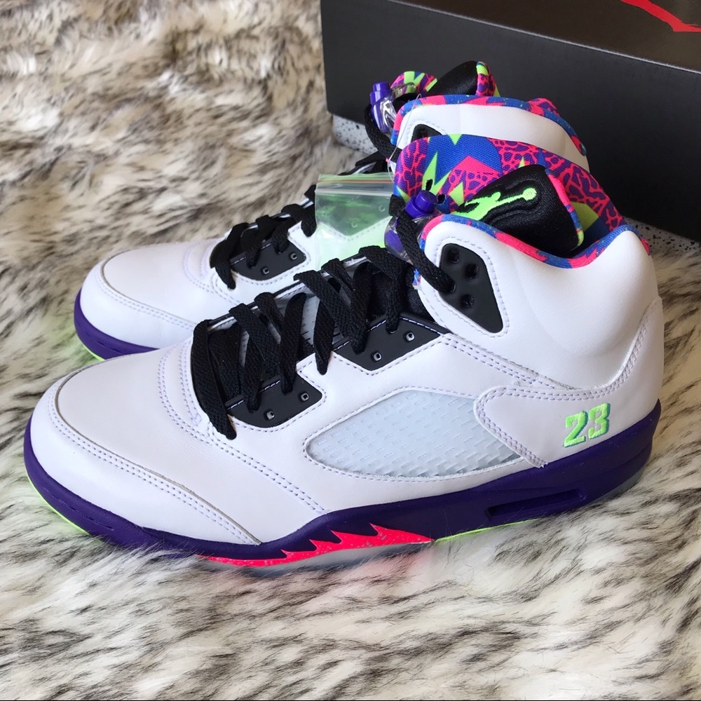 Air Jordan 5 Retro DB3335 100 ghost green - Picture 6 of 9